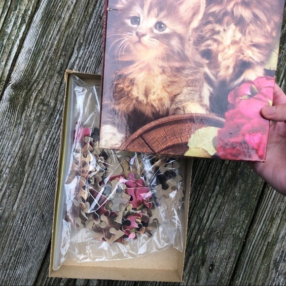 Vintage MB Cat Puzzle 100 Piece - Complete - Picture 4 of 4